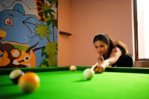 Pool table in Games Room